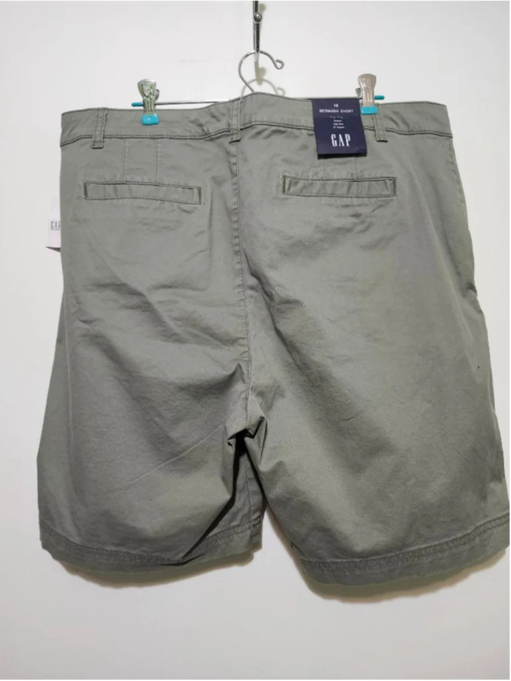 GAP Green Bermuda Shorts Plus Size 18